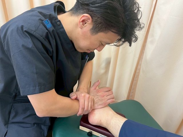 施術の写真